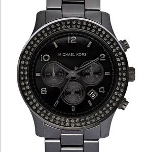 Michael Kors Black Ceramic Watch